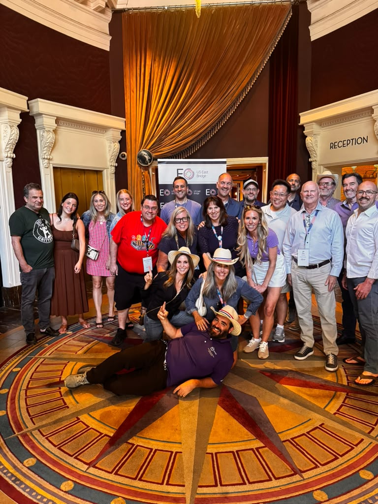 EO US East Bridge members together at a chapter gathering